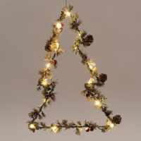 Dekorativer Weihnachtsbaum mit 20 LEDs