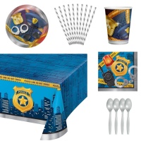 Polizei Party Pack - 8 Personen