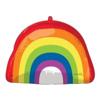 Regenbogen-Ballon 45 x 35 cm - Anagramm