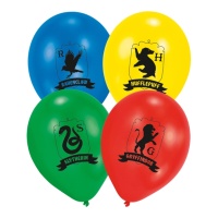 Harry Potter Hogwarts Latex-Ballons - 6 Stück