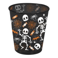 Halloween Skelett Becher 10 cm