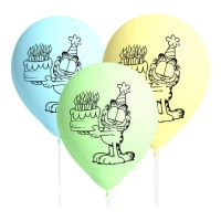 Garfield Latex-Ballons - 8 Stk.