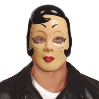 Pin-up-Frau-Maske