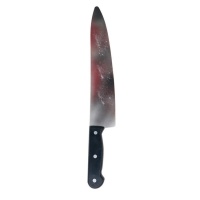 38,5 cm blutiges Messer