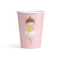 Ballerina Becher 250 ml - 8 Stück