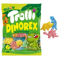 Gummibärchen Dinosaurier - Trolli Dinorex - 100 Gramm