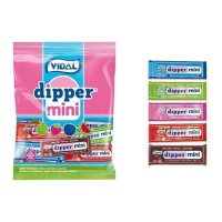 Dipper Mini Bonbons in verschiedenen Geschmacksrichtungen - Dipper Mini Vidal - 60 g