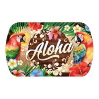 Tropisches Aloha-Tablett 39 x 24 cm