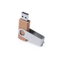 16 GB USB-Flash-Laufwerk aus recyceltem Karton mit Drehmechanismus