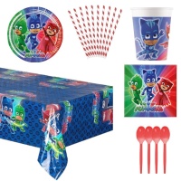 Pj Masks Party Pack - 8 Personen