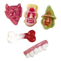 Assortierte Tüte mit Geleebohnen für Halloween - Fini - 250 Stück