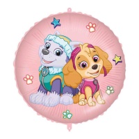 Paw Patrol Hundeballon Skye und Everest 46 cm - Partygram