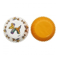 Puppy Balloon Cupcake Cupcakes Capsules - Wilton - 75 Stk.