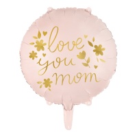 Liebe dich Mama Luftballon 35 cm - PartyDeco