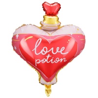 Zaubertrank Liebe Ballon 54 x 66 cm - Partydeco