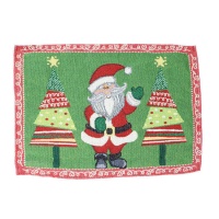 Tischset Weihnachtsmann 45 x 33 cm