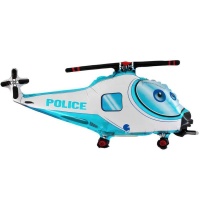 Polizei-Hubschrauber Ballon 48 cm - Grabo