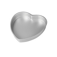 Aluminium Herzform 20 x 7,5 cm - Decora