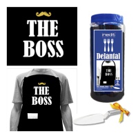 The Boss Moustache Apron Kit - 2 Stück