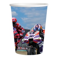 Moto GP 200ml Trinkgläser - 8 Stück