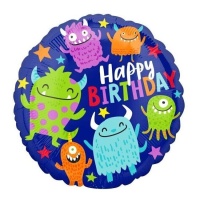 Ballon Little Monsters 45cm - Anagramm