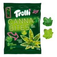 Gummibärchen mit Hanfextrakt - Trolli Cannabites - 150 Gramm