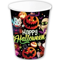 Happy Halloween Becher 240 ml - 6 Stück