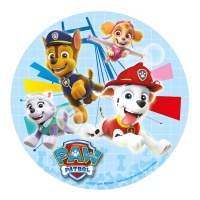 Paw Patrol Zuckerpapier 16 cm - Dekora