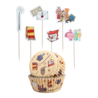 Ron Weasley pickt Cupcake-Kapseln - 24 Stück.