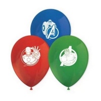 Avengers Latex-Ballons - Procos - 8 Stück.