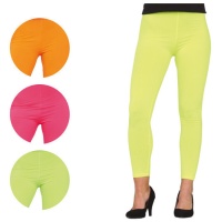 Neonfarbene Leggings - 1 Stück.