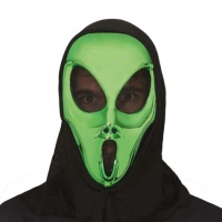 Alien-Maske mit Kapuze