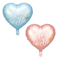 Mom To Be 43 cm Ballon in Herzform - Partydeco