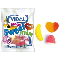 Tüte Geleebonbons mit Zuckerüberzug - Megasurtido azúcar Vidal - 100 gr