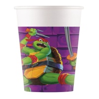 Ninja Turtles Flieder 200ml Becher - 8 Stk.