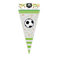 Fußball-Geschenktüten - 10 Stück.