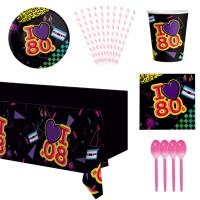 80's Party Pack Modell 1 - 8 Personen