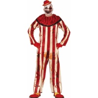 Blutiger Clown Kostüm für Teenager