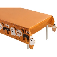 Halloween-Tischdecke Boo 1,83 x 1,32 m