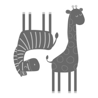 Giraffen- und Zebrastanzformen - Artemio - 2 Stück.