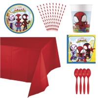 Spidey Party Pack - 8 Personen