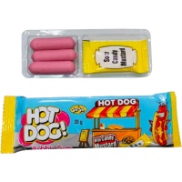 Hot Dog mit Senfsauce 20 g - 24 Stück