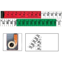 Nähbandmaß 1,50 m x 1,9 cm Spezial - Hoechstmass