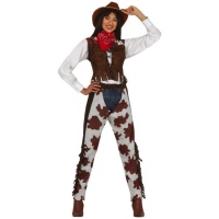 Western Cowboy Kostüm für Frauen