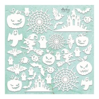 Halloween Chipboard - Mintay Papers