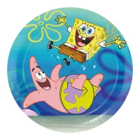 SpongeBob Schwammkopf Teller 18 cm - 8 Stk.