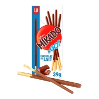 Mikado Kekse mit Milchschokolade überzogen - Lu