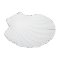 Rustikaler Muscheltaschenhalter 16 x 16,5 cm - DCasa