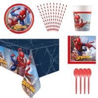 Spiderman Party Pack - 8 Personen