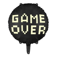 Game Over Videospiel Luftballon 45 cm